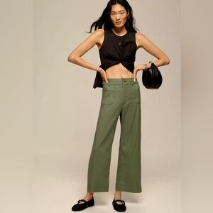 Colette Cropped Wide Leg Pants
